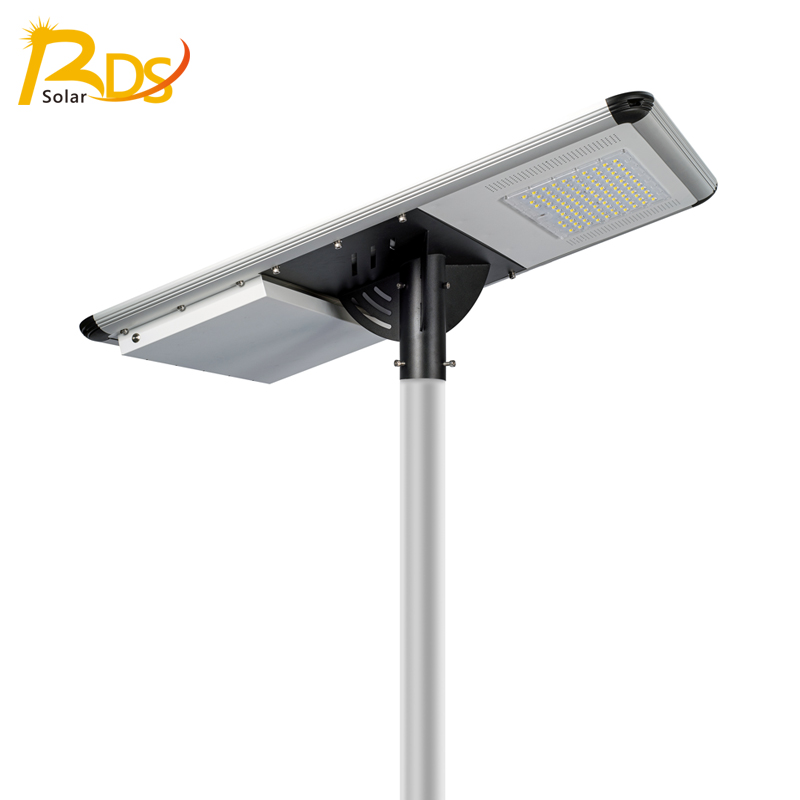 Sunstar Series 80W-180W Split Solar Street Lamp, IP66 Full Waterproof & Dustproof, 10-18M Pole Mount Height, Custom Solar Panel & Battery Solution for Municipal Lighting